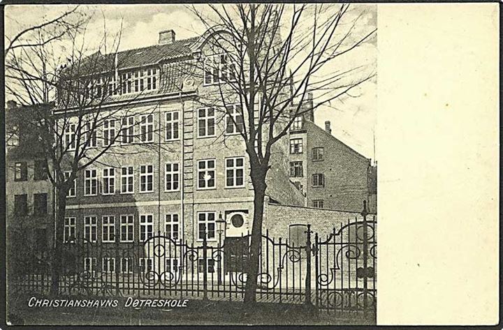 Christianshavns Døtreskole. Rønnov U/no.