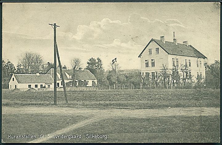 Silkeborg, Gl. Skovridergaard kuranstalt. Aage Hansen no. 29142.