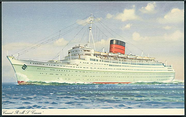Caronia, M/S, Cunard Line no. B 971.