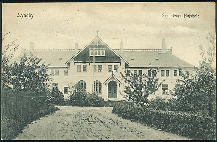 Grundtvigs Højskole, Lyngby. Peter Alstrups no. 1789.