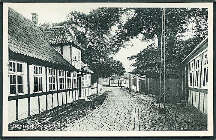 Laxegade i Rønne, Bornholm. Stenders no. 54. 