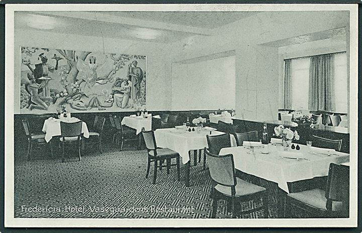 Hotel Vasegaardens Restaurant, Fredericia. Stenders no. 2. 