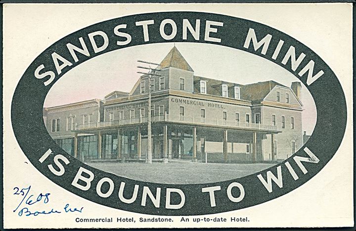 Sandstone, Minn. Commercial Hotel. U/no.