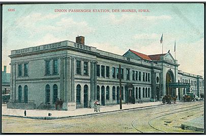 Des Moines, Iowa. Union Passender Station. Bosselman no. 6416.