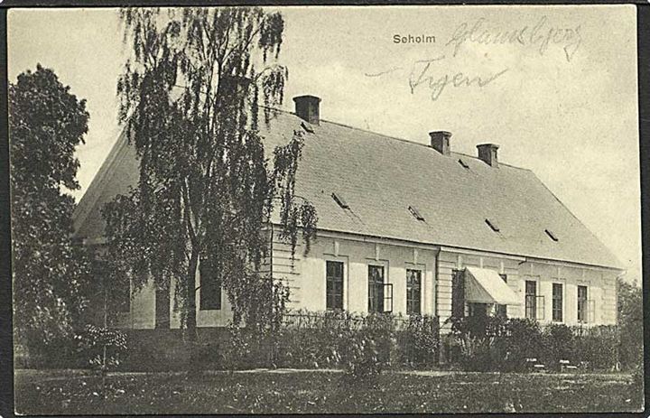 Parti fra Søholm. Stenders no. 4078.