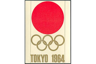 Logo ved Sommer-OL Tokyo 1964. U/no. 