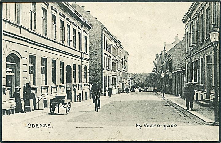 Odense, Ny Vestergade. Stenders no. 12875.
