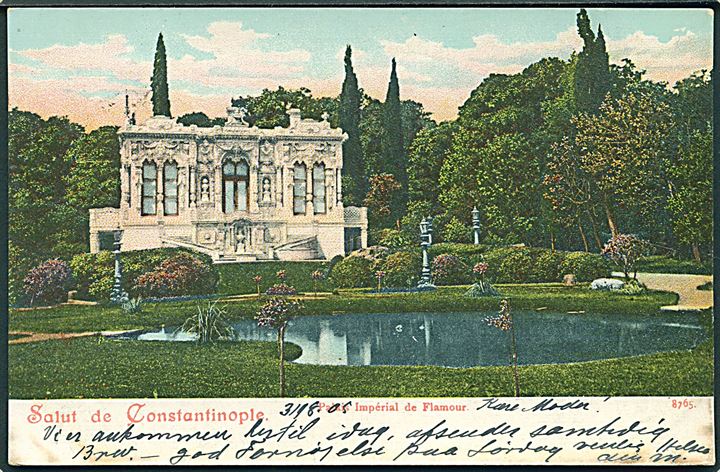 Constantinopel, Palais Imperial de Flamour. No. 8765.