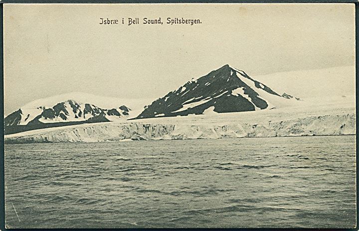 Svalbard. Isbræ i Bell Sound, Spitsbergen. No. 4