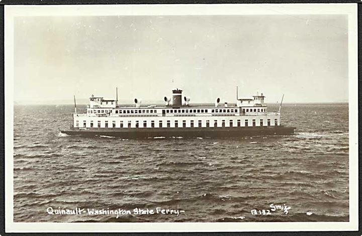 Quinault, Washington State Ferry, USA. Smith no. B 132.