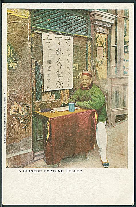 A Chinese Fortune Teller. M. Rieder no. 625. 