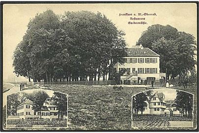 Partier fra restaurationen Gerbermühle, Tyskland. L. Klement no. 141.