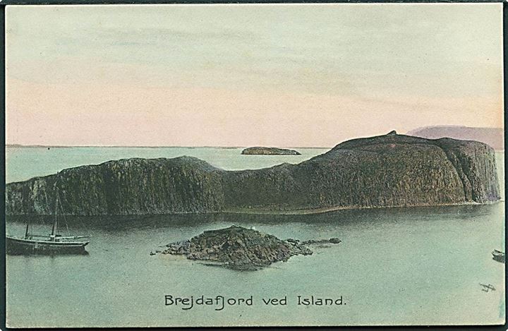 Brejdafjord, parti fra. Stenders no. 10155. Kvalitet 9