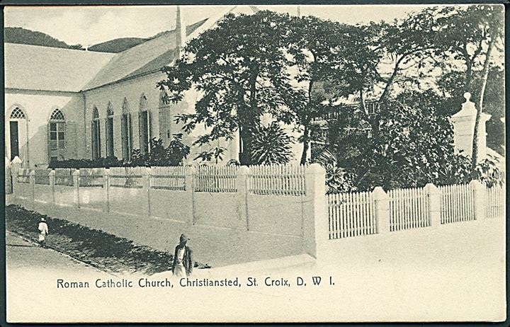 D.V.I., St Croix, Christiansted. Roman Catholic Church. Lightbourn St. Croix no. 18.