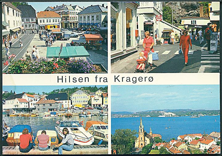 Hilsen fra Kragerø, Norge. Mittet & Co. no. 1826/71. 