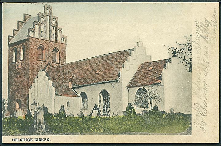 Helsinge Kirke. Peter Alstrups no. 514. 