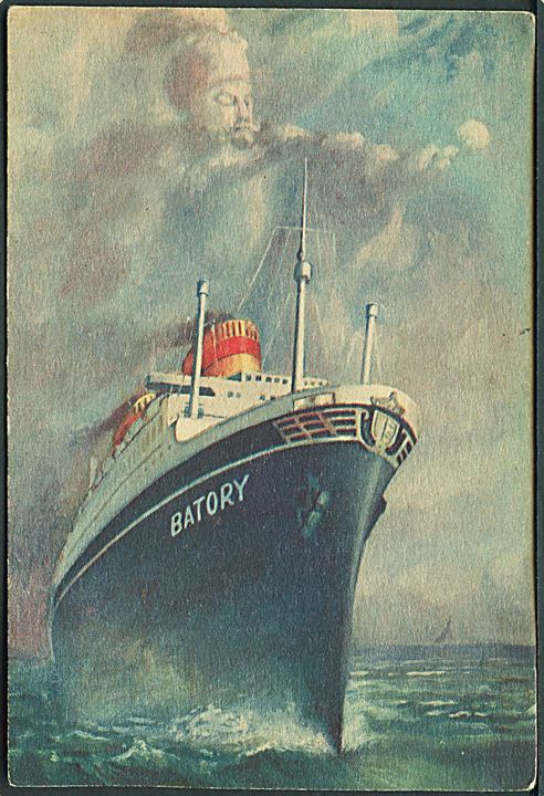 M/S Batory. Gdynia America Line Inc. W. P. 103 - 25 M - IV - 36. 
