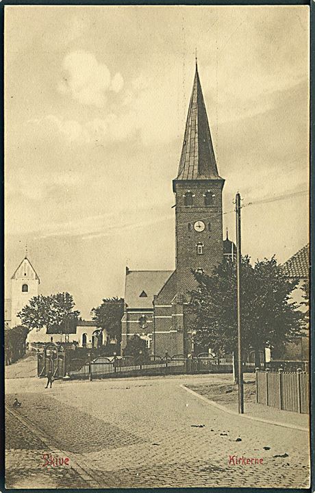 Kirkerne i Skive. Warburgs Kunstforlag no. 4771. 