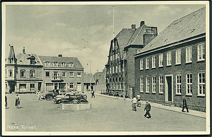 Nexø Torv, Bornholm. Stenders, Bornholm no. 206. 