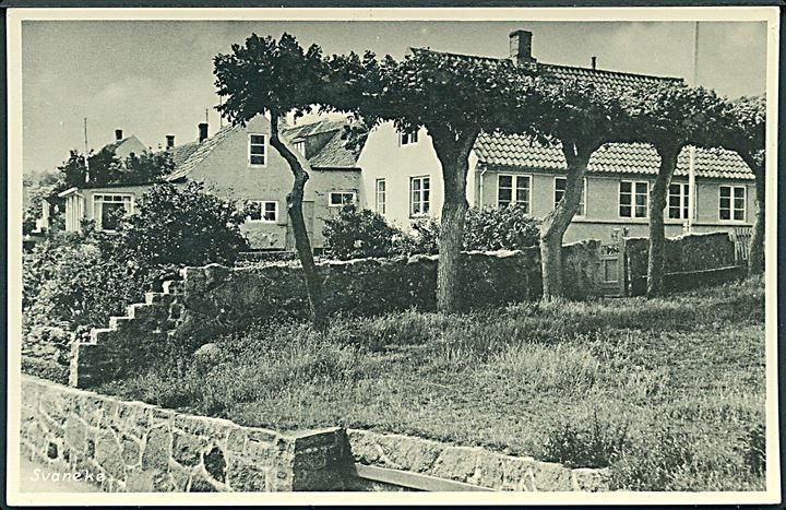 Parti fra Svaneke, Bornholm. Stenders, Bornholm no. 281. 