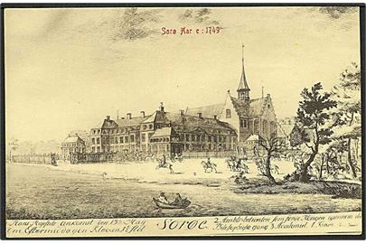 Sorø anno 1749. W.K.F. no. 85.