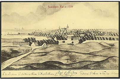 Svendborg anno 1754. W.K.F. no. 77.