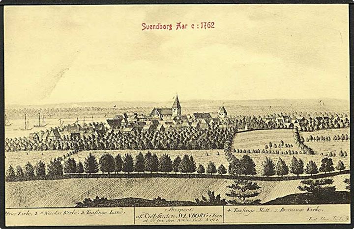 Svendborg anno 1762. W.K.F. no. 72.