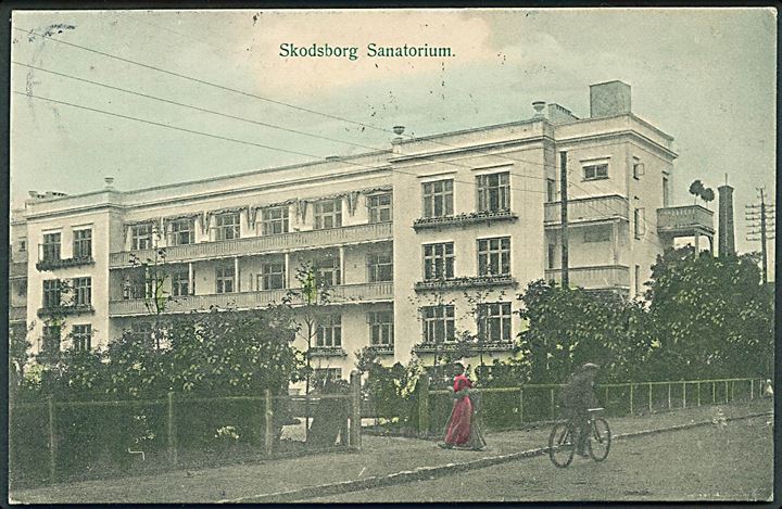 Skodsborg Sanatorium. Peter Alstrups no. 6207. 