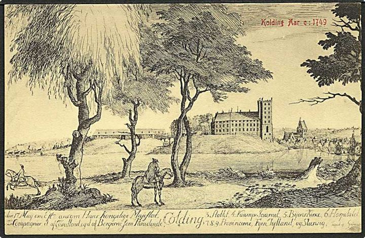 Kolding anno 1749. W.K.F. no. 65.