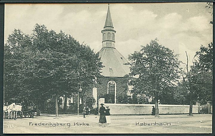 København, Frederiksberg Kirke. D. L. C. no. 722. 