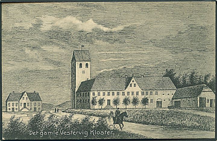 Vestervig, Det gamle Kloster. Stenders no. 13991. 