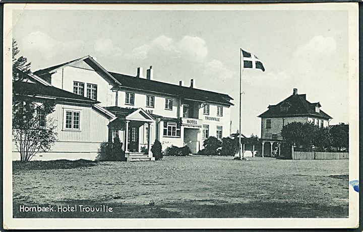 Hornbæk, Hotel Trouville. Stenders no. 67397. 