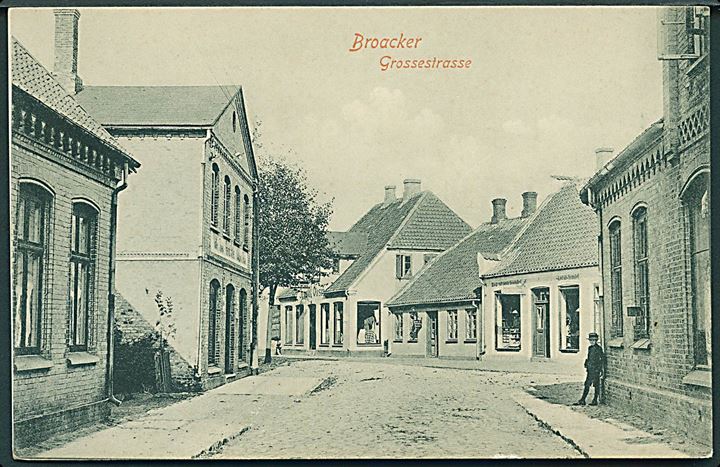 Broager, Grossesstrasse. Th. Lau no. 07 2707.