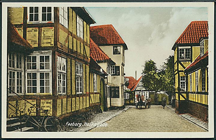 Faaborg, Holkegade. F. C. Alstrøm no. 2308.