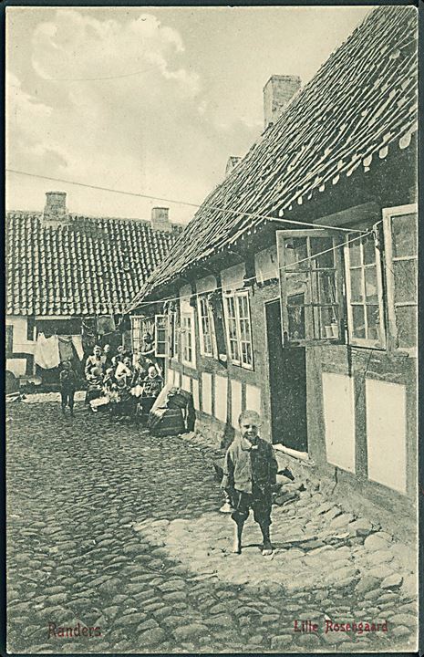 Randers, Lille Rosengaard. Warburgs Kunstforlag no. 1384. 