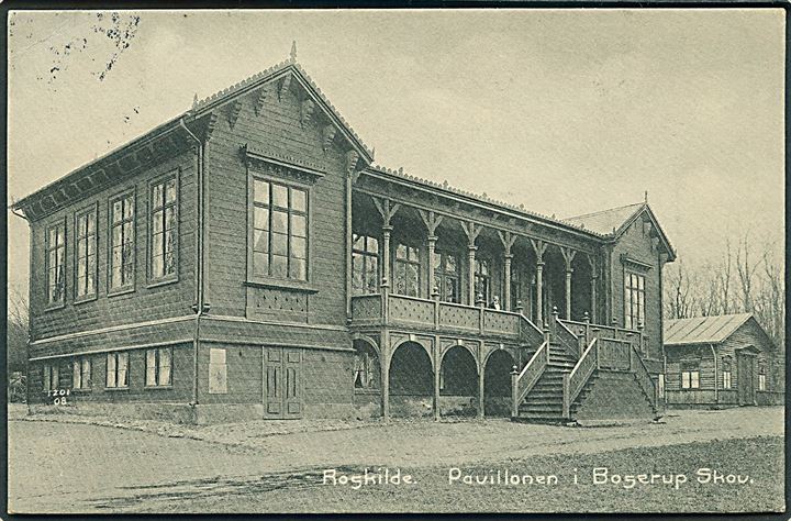 Roskilde. Pavillonen i Boserup Skov. Erh. Flensborg no. 118. 