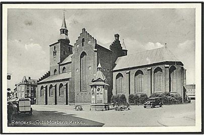 Sct. Mortens Kirke i Randers. Stenders Randers no. 302.