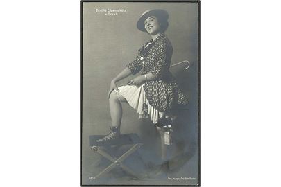 Skuespilleren Camilla Eibenschütz. P. Böhm no. 3076