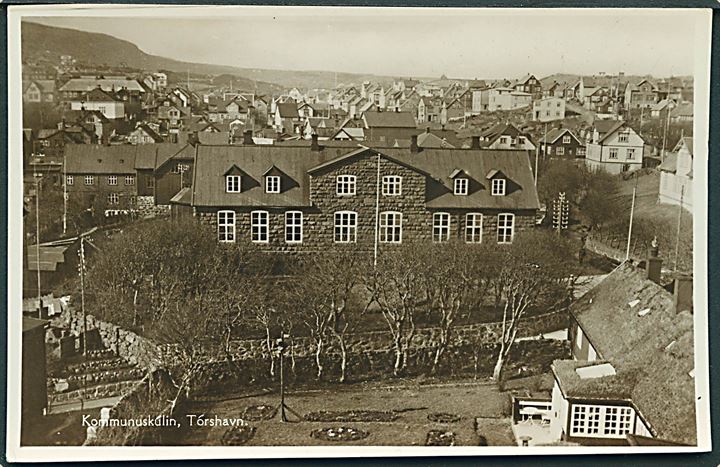 Thorshavn, Kommuneskolen. H. N. Jacobsen u/no.
