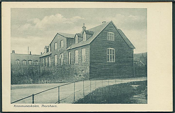 Thorshavn, kommuneskolen. No. 25.