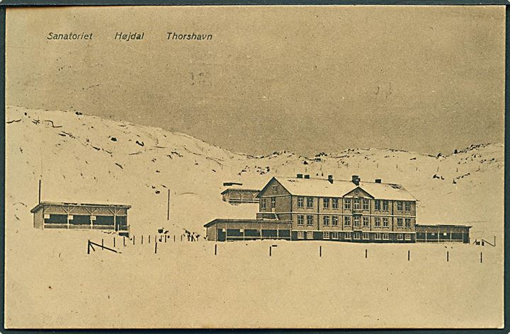 Thorshavn, sanatoriet i Højdal. A. Brend u/no.