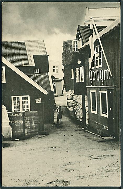 Thorshavn, Gongin. Stenders no. 99924.