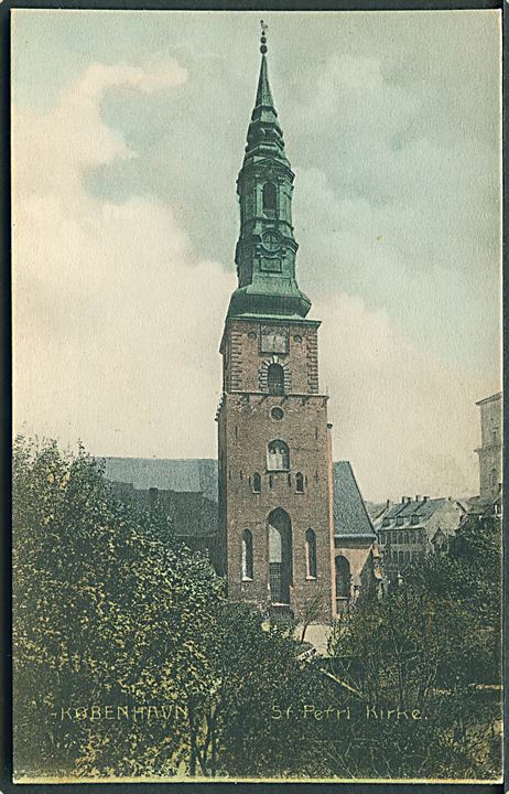 København med St. Petri Kirke. Stenders no. 3432. 