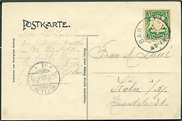 Bayern, Wakersberg Gebirgsschützenkompagnie. M. Faustner no. 101394.