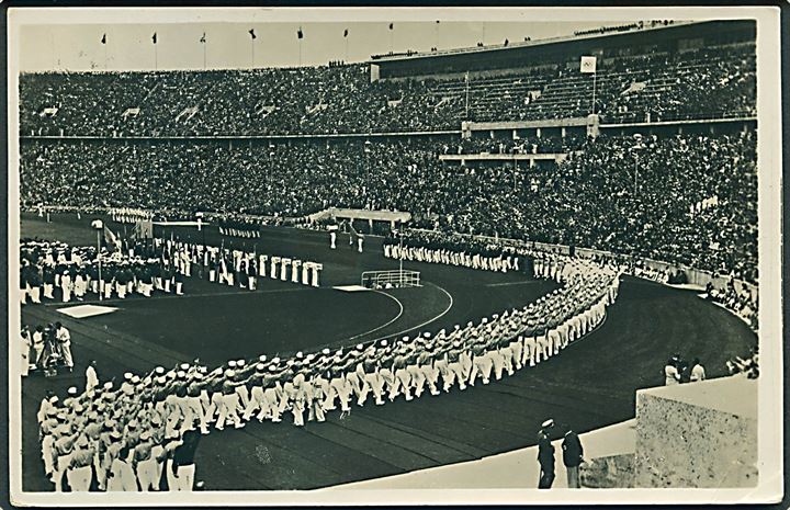 Berlin Olympiade 1936. Åbning d. 1.8.1936. U/no.