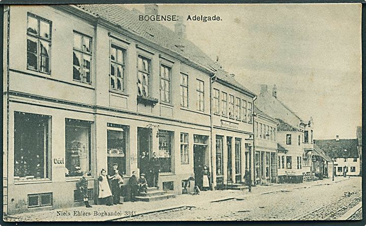Bogense, Adelgade. N. Ehlers Boghandel no. 3341. Kvalitet 7