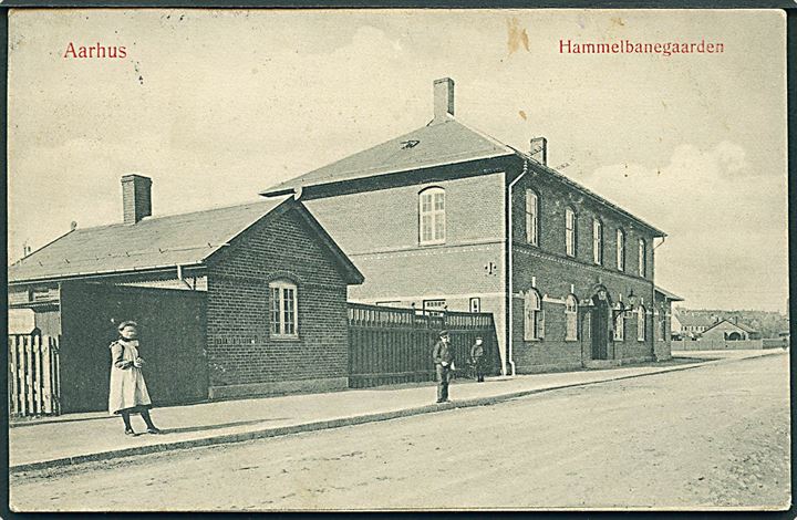 Aarhus, Hammelbanegaarden. W. & M. no. 413. Kvalitet 7