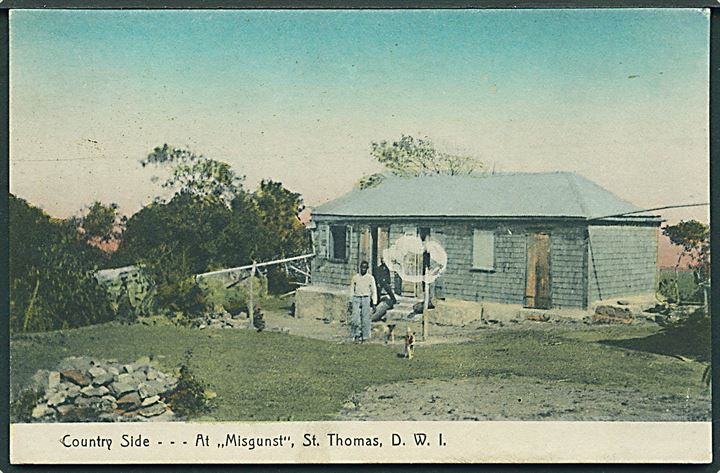 D.V.I., St. Thomas, Estate “Misgunst”. Lightbourn no. 54. Kvalitet 7