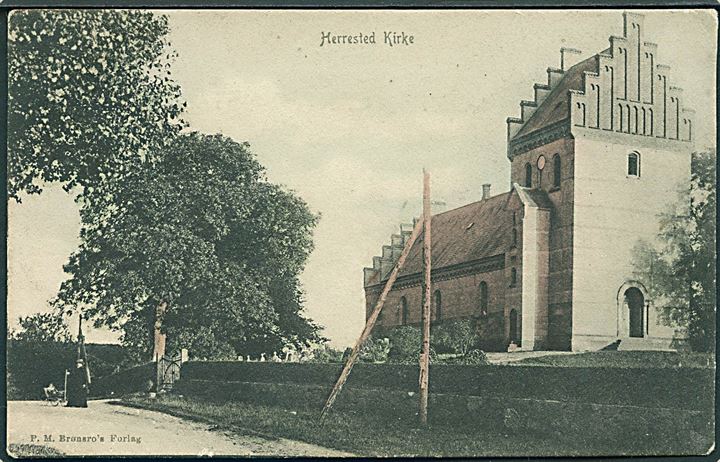 Herrested Kirke. P. M. Brønsro's Forlag u/no. 