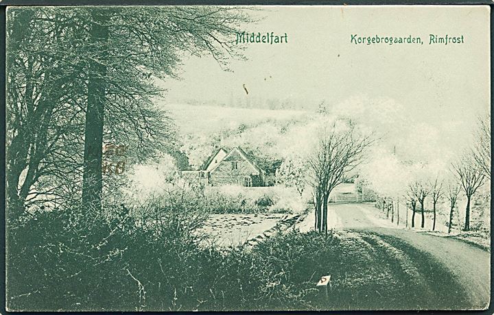 Middelfart. Korgebrogaardem, Rimfrost. Warburgs Kunstforlag no. 59. 